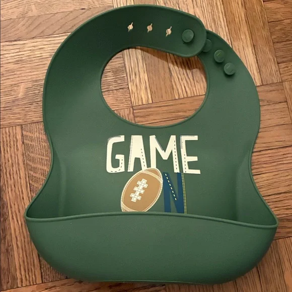 Baby Silicone Bibs (Set of 5)